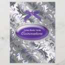 Recherche de formel 16x22 invitations Violet