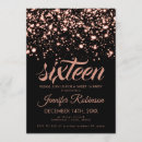 Recherche de bonbon 16 moderne invitations Parties scintillantes