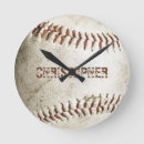 Recherche de baseball horloges Monogramme