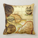 Recherche de carte de trésor coussins Nautique