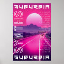 Recherche de rétro futurisme posters Esthétique des années 80