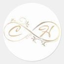 Recherche de amour infini autocollants Élégant