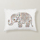 Recherche de éléphant coloré coussins Floral