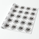 Recherche de bouches papier cadeau Illustration