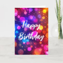 Recherche de lumières de bokeh vœux cartes Toute personne