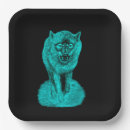 Recherche de loup assiettes Nuit