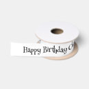 Recherche de joyeux anniversaire rubans Noir et blanc