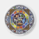 Recherche de wicca magnete Pentagramme