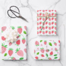 Recherche de anniversaire fraise papier cadeau Fête de la fraise