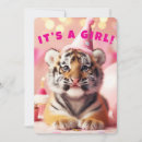 Recherche de tiger vœux cartes Bébé