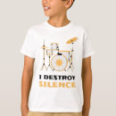 Recherche de silence enfant tshirts Tambours