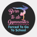 Recherche de la gymnastique de femmes autocollants Sport