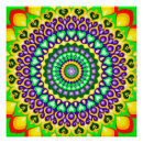Recherche de mandala coloré posters Spirituel