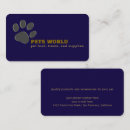 Recherche de animal domestique cartes visite Pour animaux