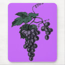 Recherche de vigne tapis souris Raisins