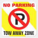 Recherche de parking autocollants Interdit