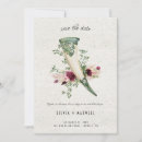Recherche de medieval save the date Floral
