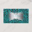 Recherche de taches de léopard cartes visite Noir