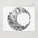 Recherche de loup tribal cartes postales Animal