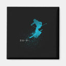 Recherche de skieur magnets Snowboard