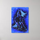 Recherche de cheval bleu toiles Mustang