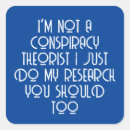 Recherche de société secrète autocollants Théorie du complot