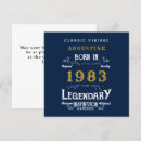 Recherche de 1983 anniversaire cartes Né en 1983