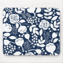 Recherche de bleu marine blanc tapis souris Moderne