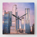 Recherche de paysage urbain horloges Manhattan