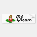 Recherche de fleurs rouges voiture autocollants Jardin
