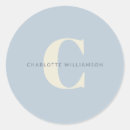 Recherche de lettre monogramme autocollants Tendance