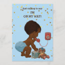 Recherche de douche ethnique de bébé invitations Pour elle