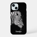 Recherche de zèbre iphone coques Blanc