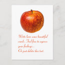 Recherche de grande pomme cartes postales Fruit