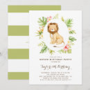 Recherche de de lion anniversaire invitations Fête d'anniversaire