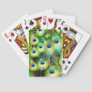 Recherche de paon jeux de cartes Vert