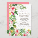 Recherche de tropical flowers invitations Hawaïen