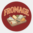 Recherche de fromage français autocollants Gourmet