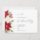 Recherche de poinsettia de noël invitations Hiver