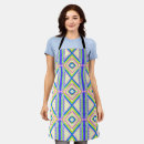 Recherche de bleu royal et blanc tabliers Motif
