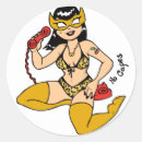 Recherche de pin up autocollants Broche