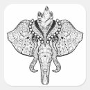 Recherche de éléphant mandala autocollants Gribouiller