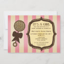 Recherche de roseau invitations Bébé