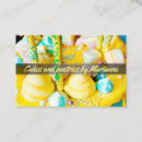 Recherche de cupcakes standard cartes visite Pâtisserie