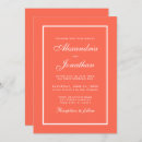Recherche de pêche blanc invitations Minimaliste