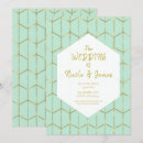 Recherche de hexagonal invitations Moderne
