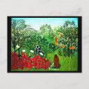Recherche de henri rousseau cartes postales Jungle
