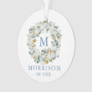 Recherche de hiver ornements Monogramme