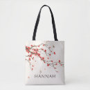 Recherche de fleurs de cerisier sacs Rouge
