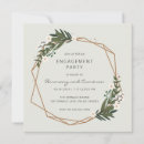 Recherche de geometric invitations Greenery